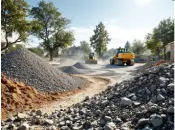 Щебень для планирования участка