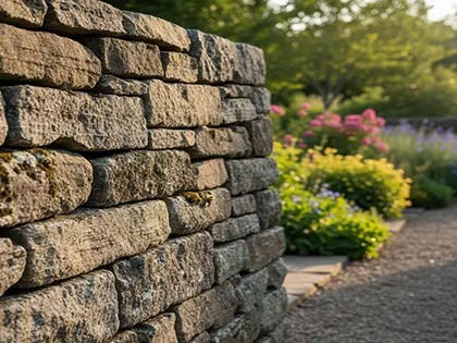 Строительство заборов из бутового камня: красота и надёжность на участке